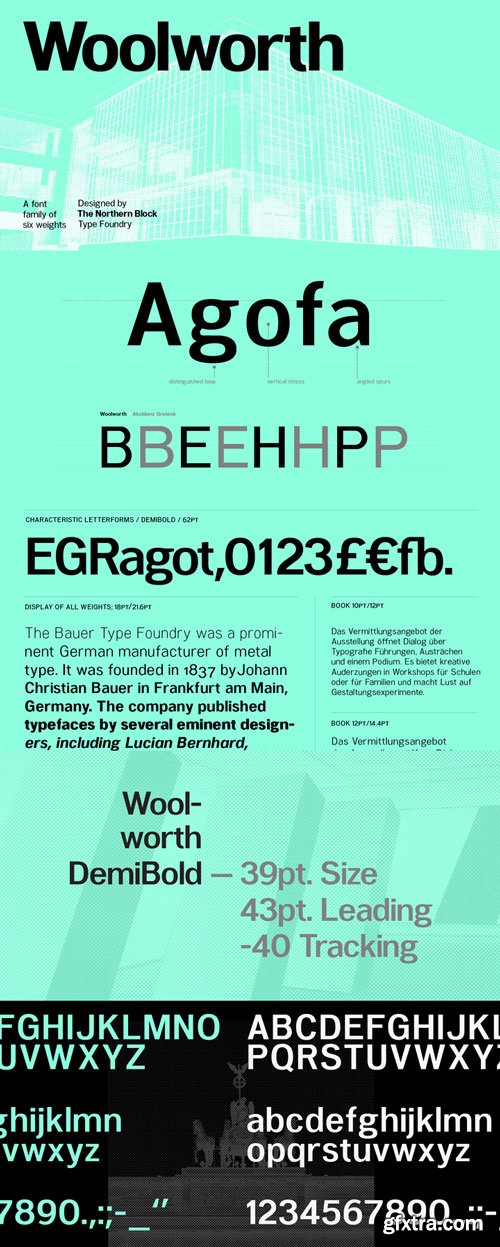 Woolworth Font Family $209