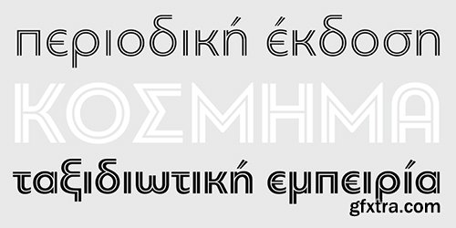 PF Bague Inline Pro Font Family 4 Fonts $226