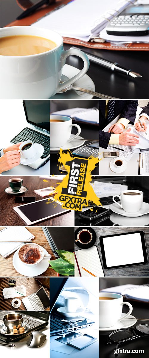 Stock Photo Business coffee break