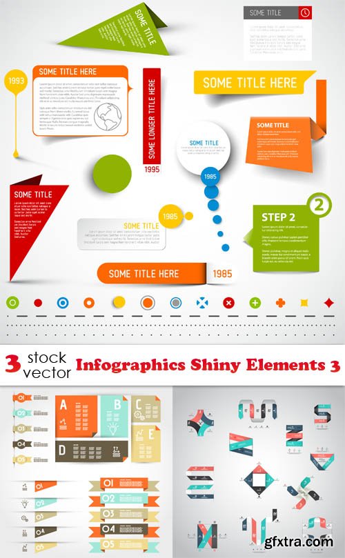 Vectors - Infographics Shiny Elements 3