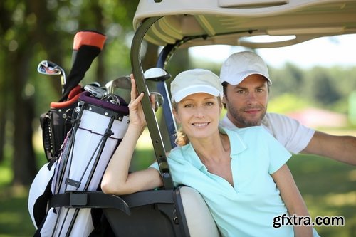 Collection of people playing golf 25 UHQ Jpeg