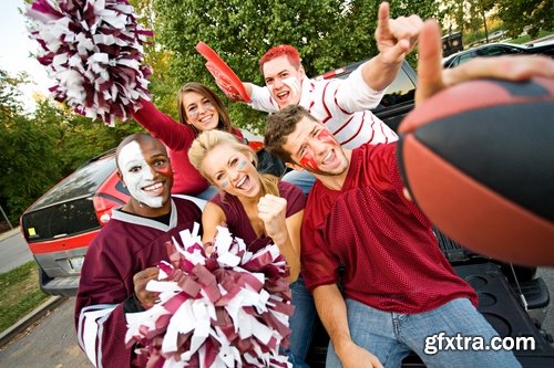 Collection of various sports fans 25 UHQ Jpeg