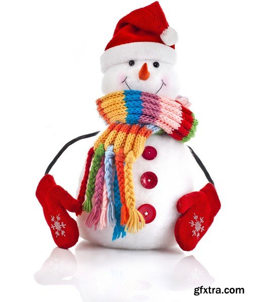 Stock Photos - Snowman, Winter, 25xJPG