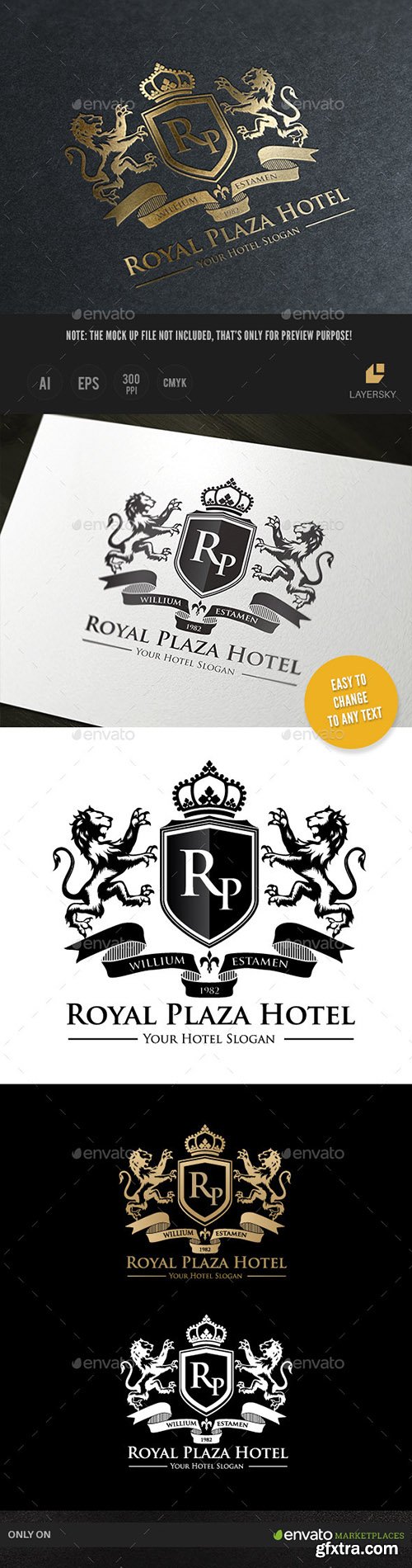 GraphicRiver Royal Hotel Logo 9340807[