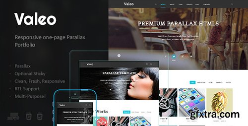 Themeforest Valeo - OnePage Parallax Responsive HTML5 Template 6674091