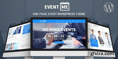 ThemeForest - EventMe v1.0 - Event Landing Wordpress Theme