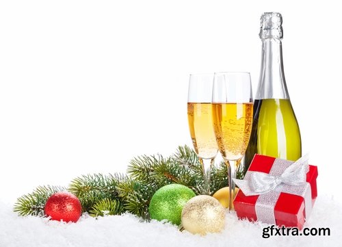 Collection of celebratory champagne 25 UHQ Jpeg