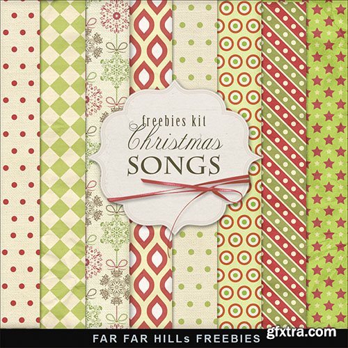 Textures - XMAS Papers - Christmas Songs 2014