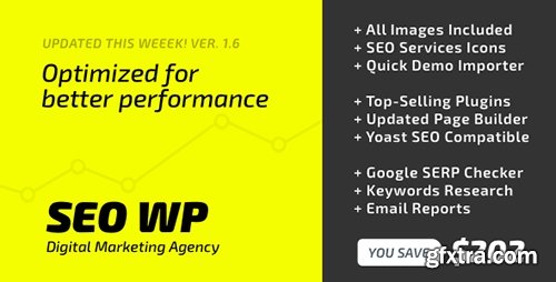 ThemeForest - SEO WP v1.6.1 - Social Media and Digital Marketing Agency