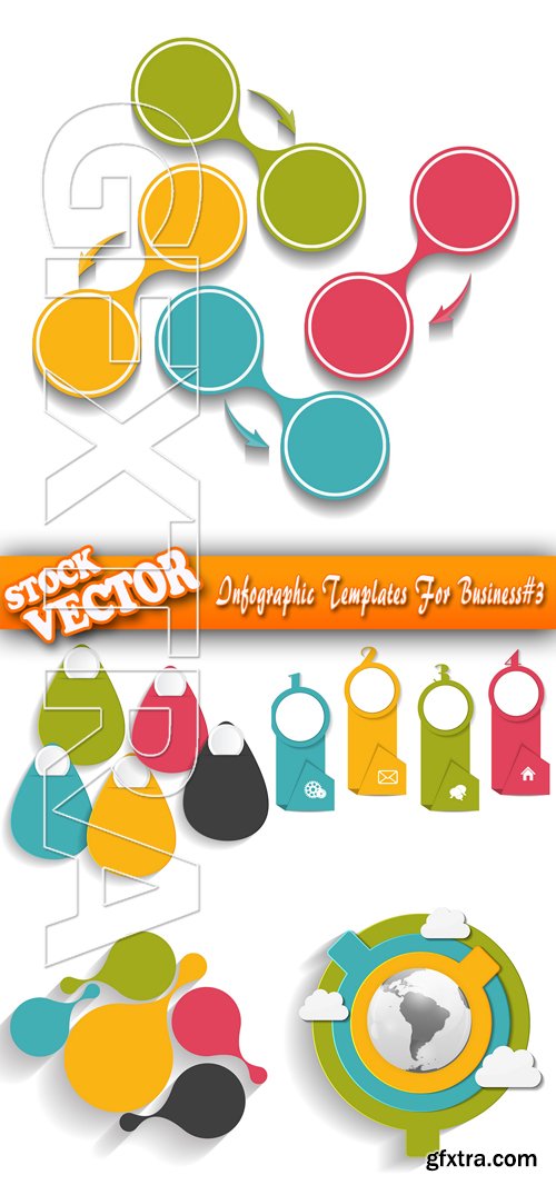 Stock Vector - Infographic Templates For Business#3