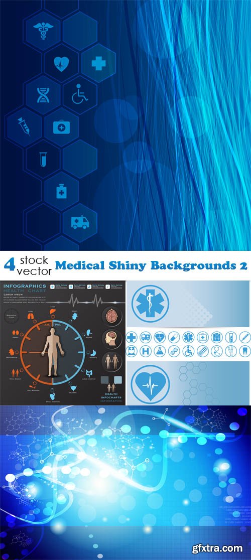 Vectors - Medical Shiny Backgrounds 2