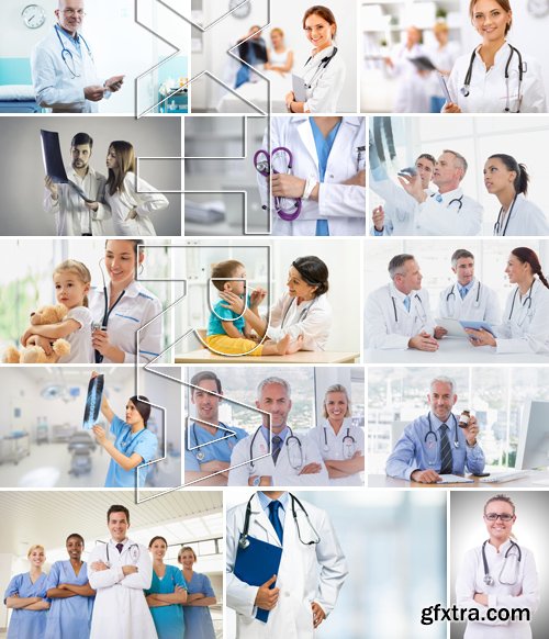 Stock Photos - Doctor 7, 25xJPG