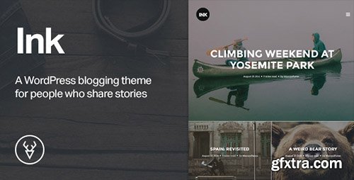 ThemeForest - Ink v1.2.7 - A WordPress Blogging theme to tell Stories