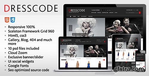 ThemeForest - Dresscode - Responsive HTML Template - RIP