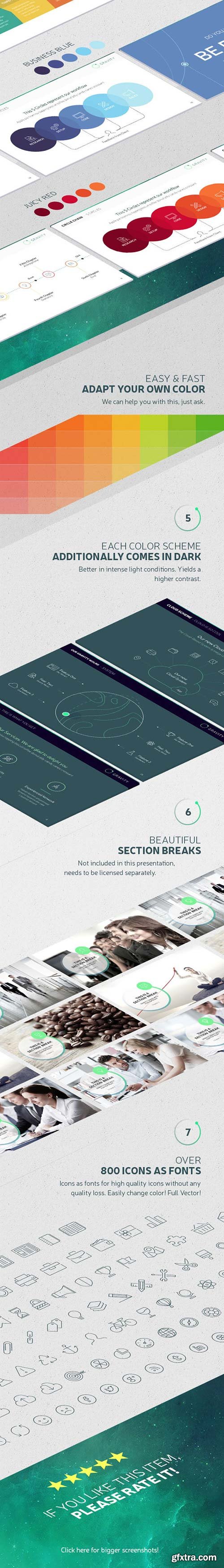 GraphicRiver - Gravity Keynote - Modern Presentation Template