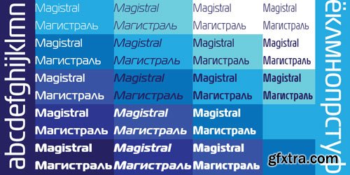 Magistral Font Family $312