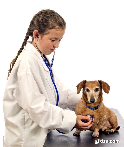 Stock Photos - Veterinarian 2, 25xJPG