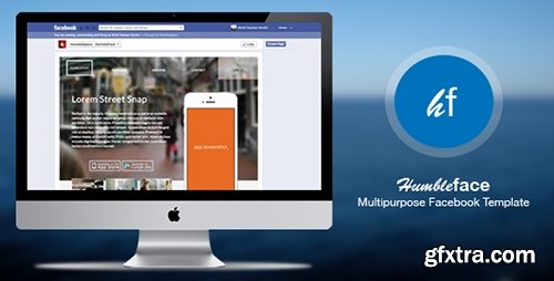 ThemeForest - HumbleFace - Multipurpose Facebook Template - FULL