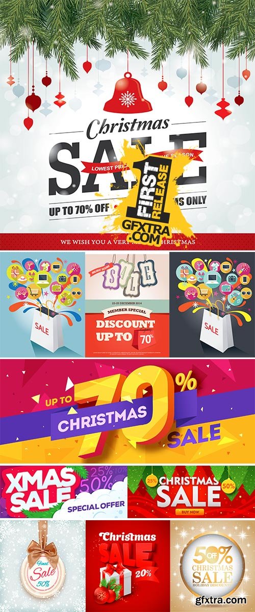 Stock Winter sale Vector