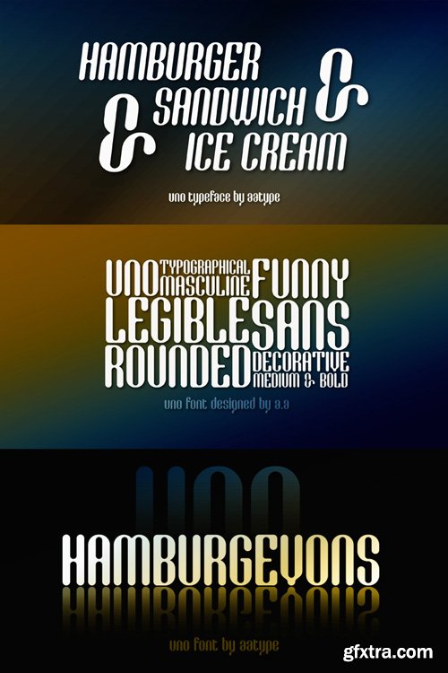 Uno Font Family $50