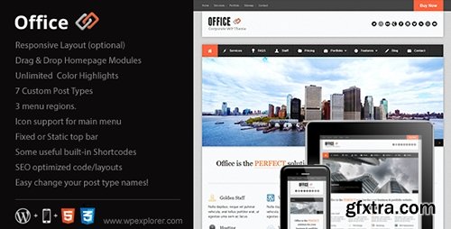 ThemeForest - Office v2.5.0 - Responsive Business Theme