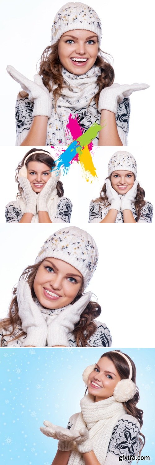 Stock Photo - Winter Woman