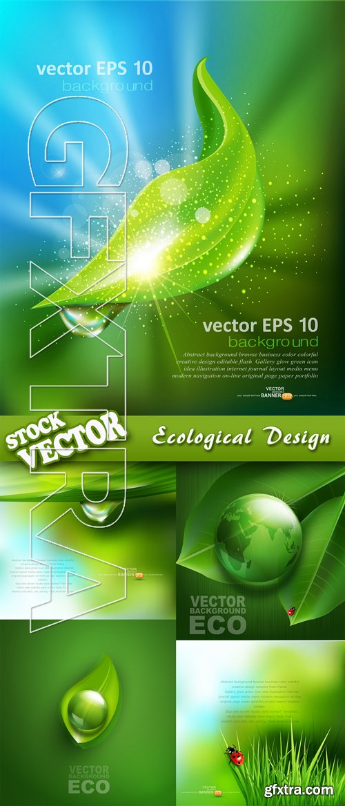 Stock Vector - Ecological Design