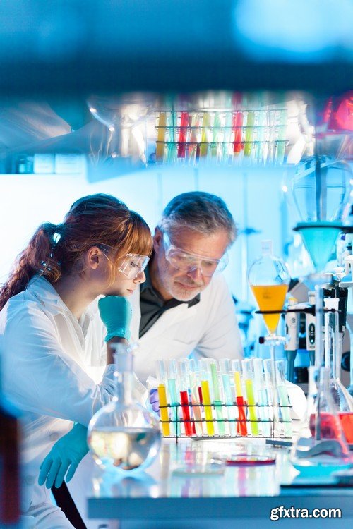 Stock Photos - Laboratory, 25xJPG