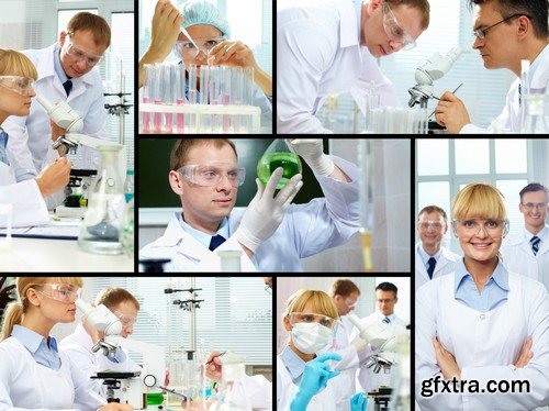 Stock Photos - Laboratory, 25xJPG