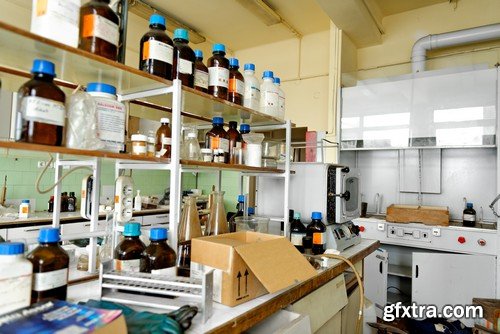 Stock Photos - Laboratory, 25xJPG