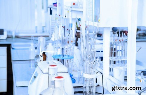 Stock Photos - Laboratory, 25xJPG