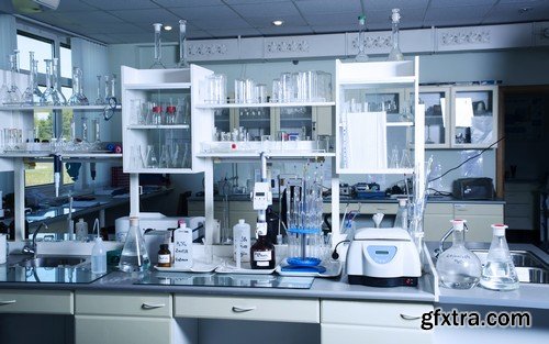 Stock Photos - Laboratory, 25xJPG