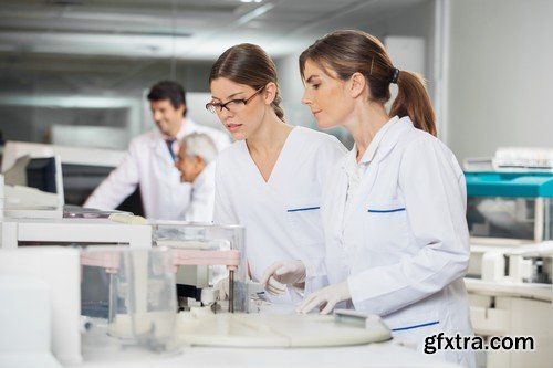 Stock Photos - Laboratory, 25xJPG