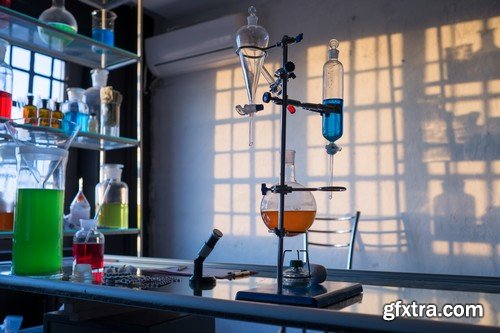 Stock Photos - Laboratory, 25xJPG