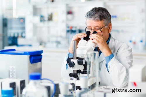 Stock Photos - Laboratory, 25xJPG