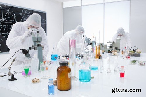 Stock Photos - Laboratory, 25xJPG