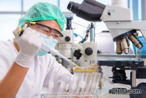 Stock Photos - Laboratory, 25xJPG