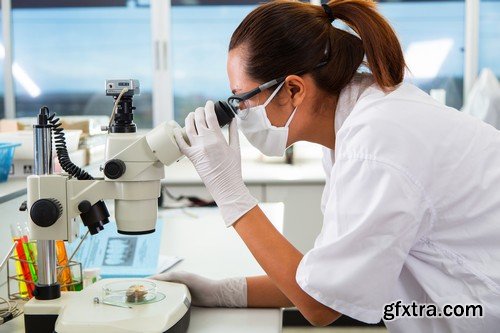 Stock Photos - Laboratory, 25xJPG