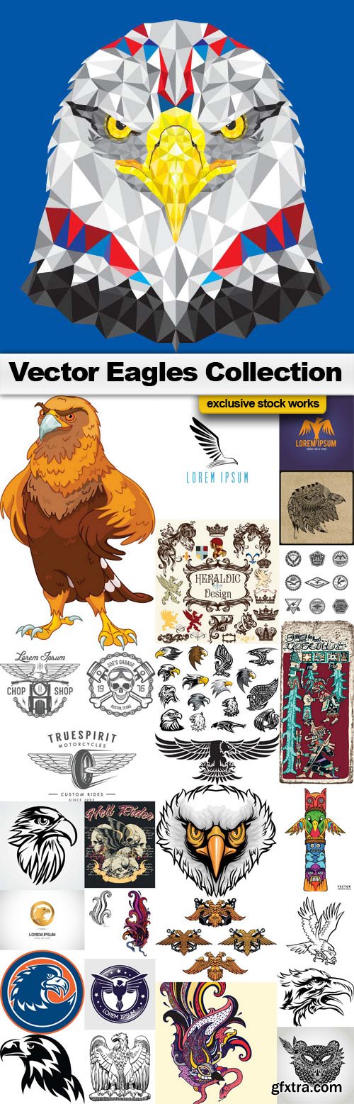 Vector Eagles Collection - 26x EPS