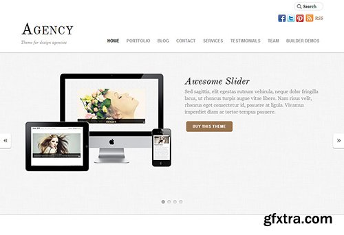 Themify - Agency v1.3.9 - Responsive Clean, Minimal WordPress Theme