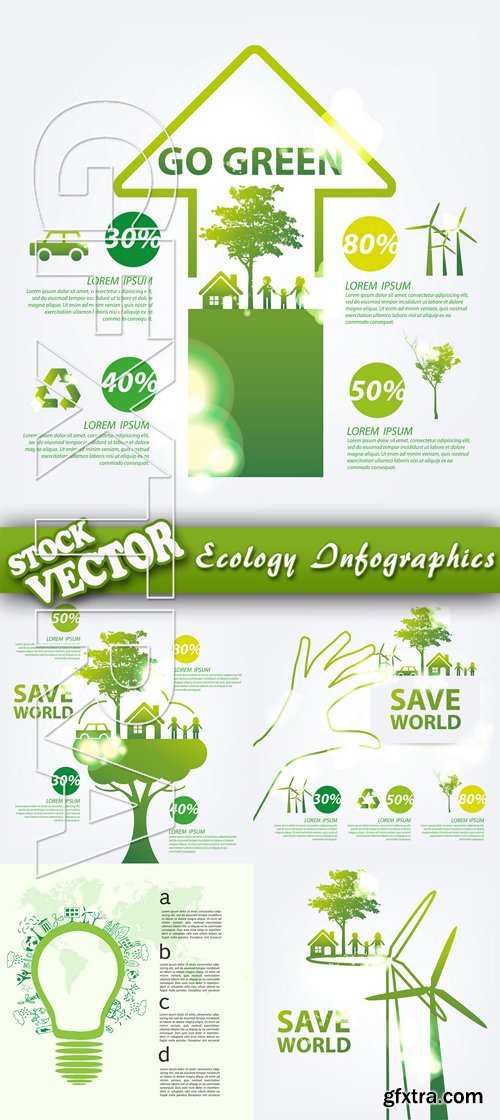 Stock Vector - Ecology Infographics