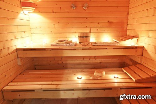 Stock Photos - Sauna, bath, 25xJPG