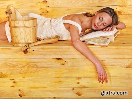 Stock Photos - Sauna, bath, 25xJPG