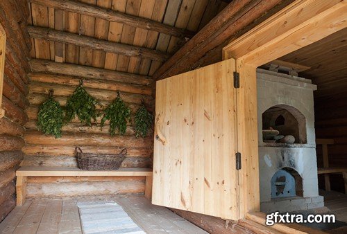 Stock Photos - Sauna, bath, 25xJPG