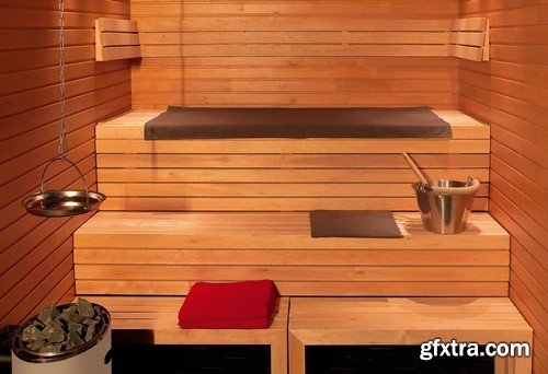 Stock Photos - Sauna, bath, 25xJPG