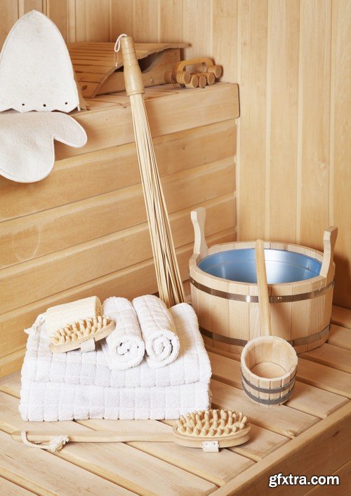 Stock Photos - Sauna, bath, 25xJPG