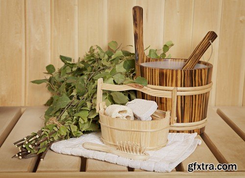 Stock Photos - Sauna, bath, 25xJPG