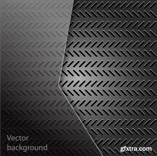 Stock Vectors - Metal background 7, 25xEPS