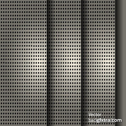 Stock Vectors - Metal background 7, 25xEPS