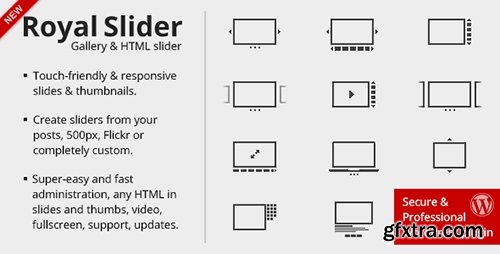 CodeCanyon - RoyalSlider v3.2.3 - Touch Content Slider for WordPress